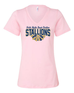 NMB Christian Cheer V-neck T-Shirt Design 1