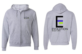 Evolution Dance design 2 Zip up Sweatshirt