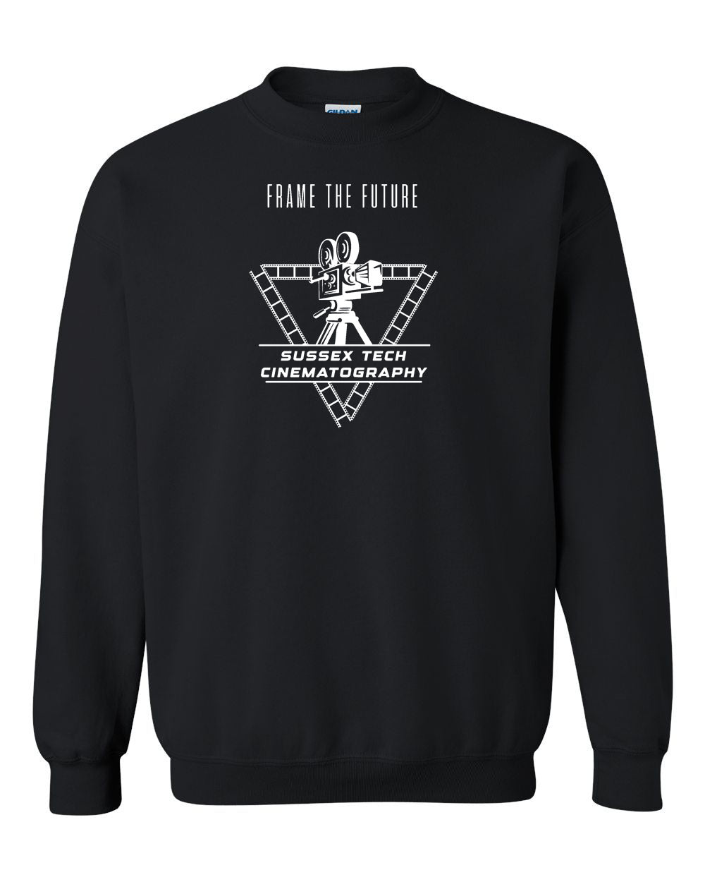 Sussex tech Film non hooded sweatshirt Design 2