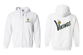 Vernon design 12 Zip up Sweatshirt