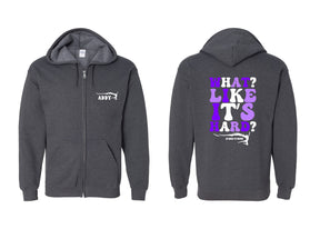 NJ Dance design 23 Zip up Sweatshirt