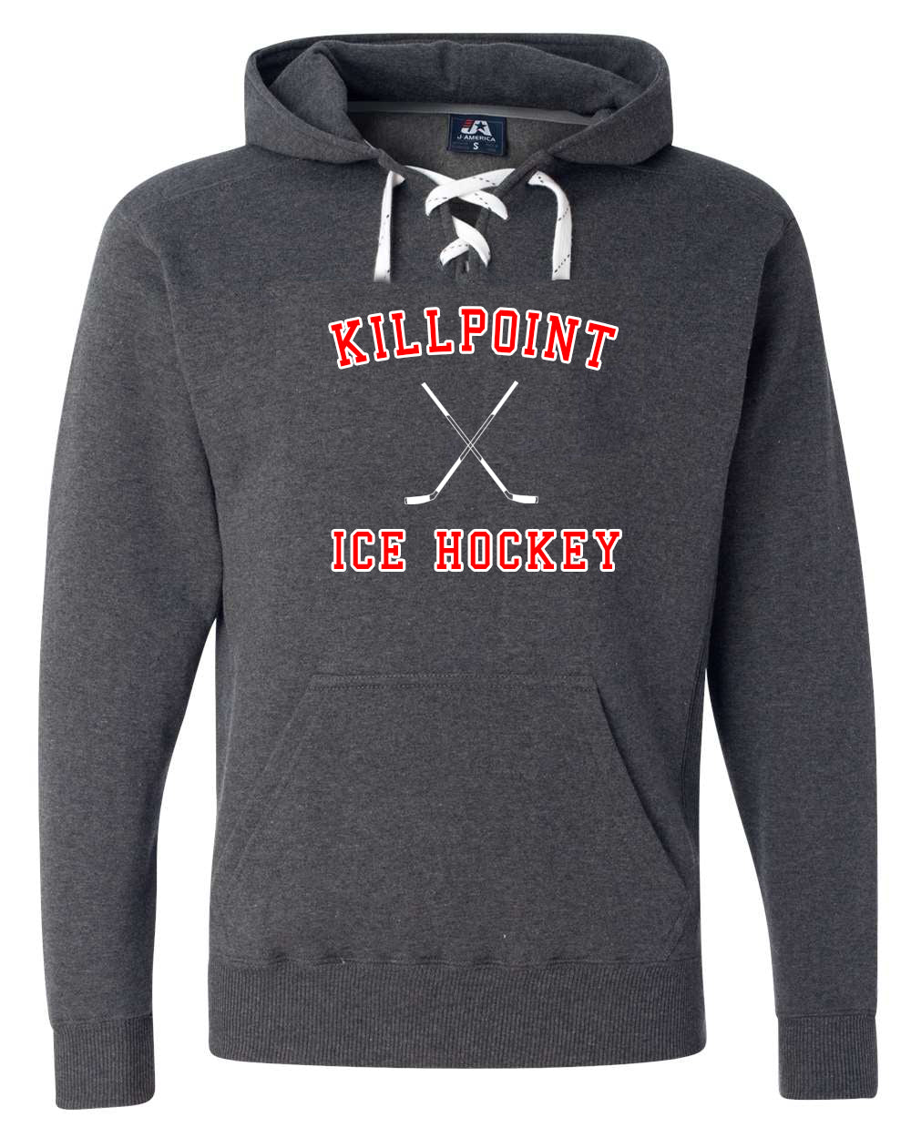 Killpoint Hockey Design 3 Hooded Sweatshirt with laces