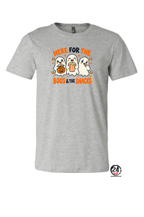 Here for the Boos and Snacks t-shirt (Copy)