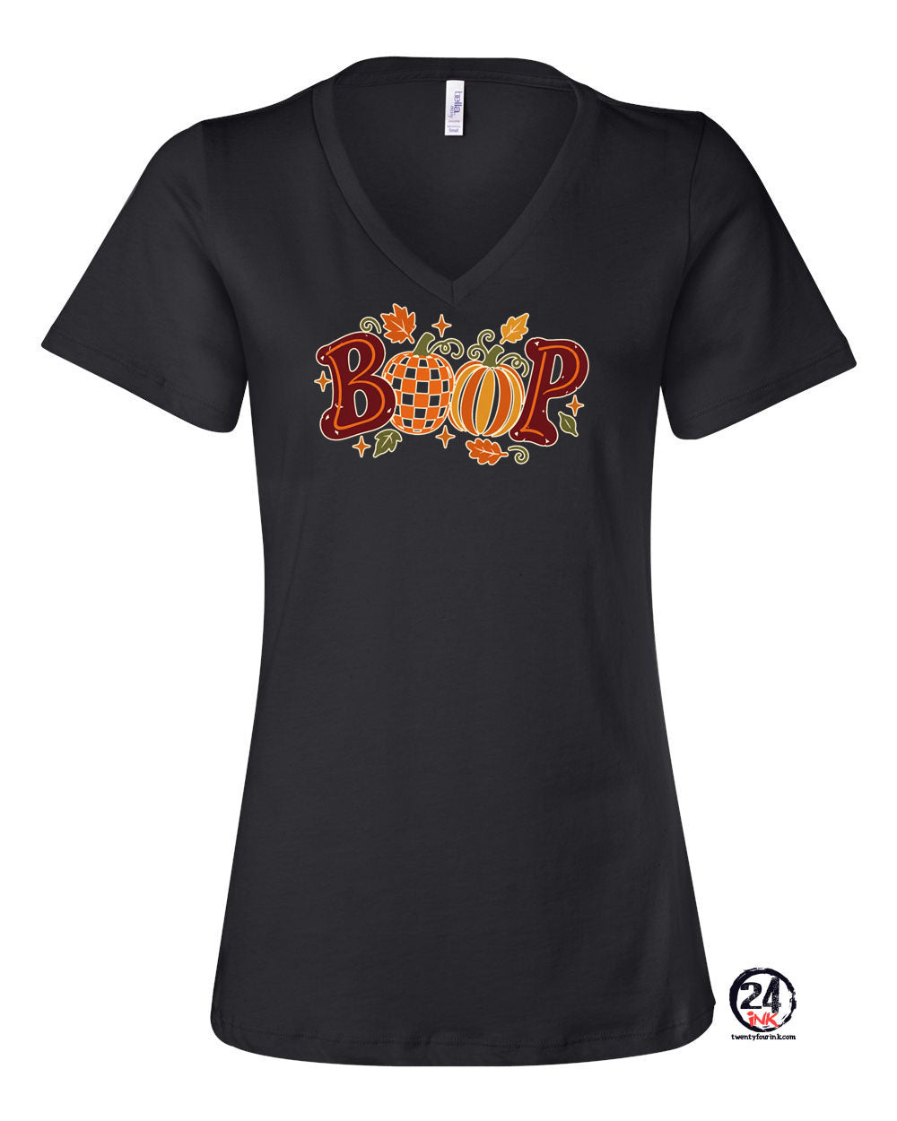 Boop V-neck T-shirt Design 3