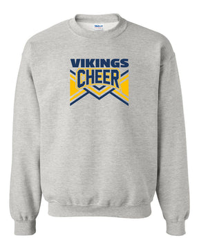 Vikings Cheer Non Hooded Sweatshirt Design 2