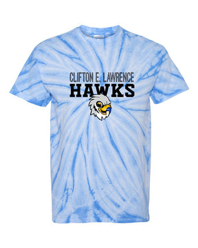 Clifton E. Lawrence Tie Dye t-shirt Design 1