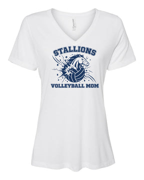 NMB Christian Volleyball V-neck T-Shirt Design 2