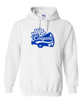 Cougars Cheer Hooded Sweatshirt Design 1