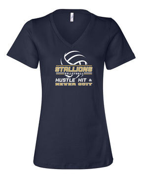 NMB Christian Volleyball V-neck T-Shirt Design 1