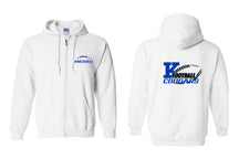 KHS Football Design 3 Zip up Sweatshirt