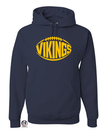 Viking Football Hooded Sweatshirt Design 1