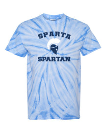 Sparta School Tie Dye t-shirt Design 1