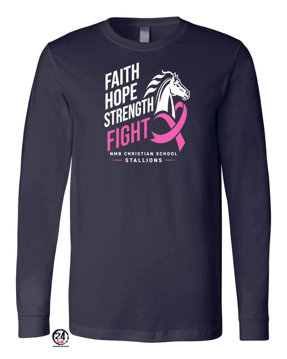 NMB Christian October Event Long Sleeve Shirt Design 7