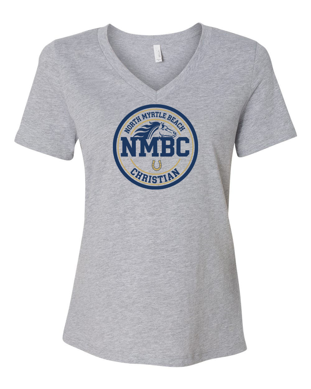 NMB Christian Spiritwear V-neck T-Shirt Design 3