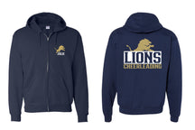 Pope John Cheer Design 2 Zip up Sweatshirt