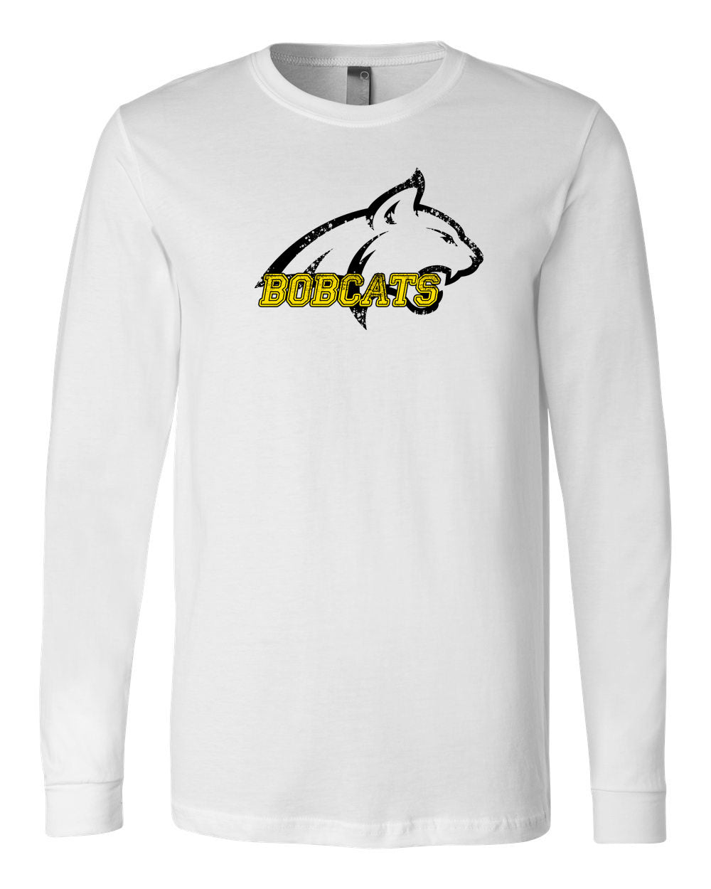 Bobcats spiritwear Long Sleeve Shirt Design 1