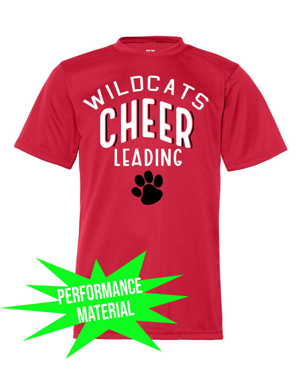 Wildcats Cheer Performance Material design 5 T-Shirt