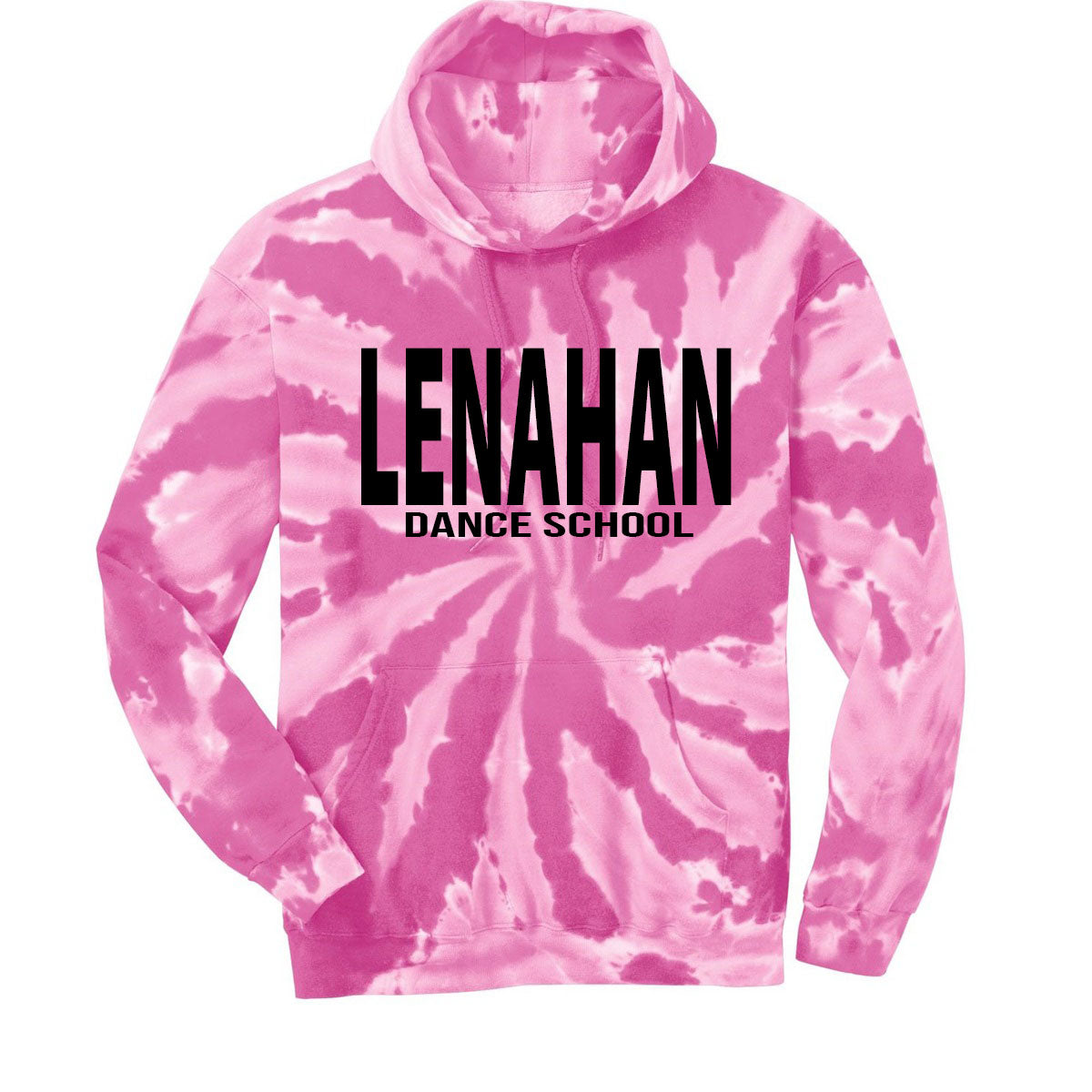Lenahan Dance Tie-Dye Hooded Sweatshirt Design 2