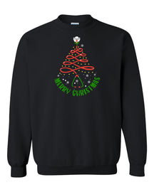 MERRY CHRISTMAS STETHOSCOPE non hooded sweatshirt