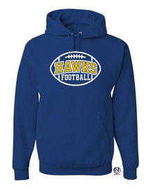 Hawks Football Hooded Sweatshirt Design 1