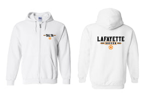 Lafayette Soccer design 3 Zip up Sweatshirt