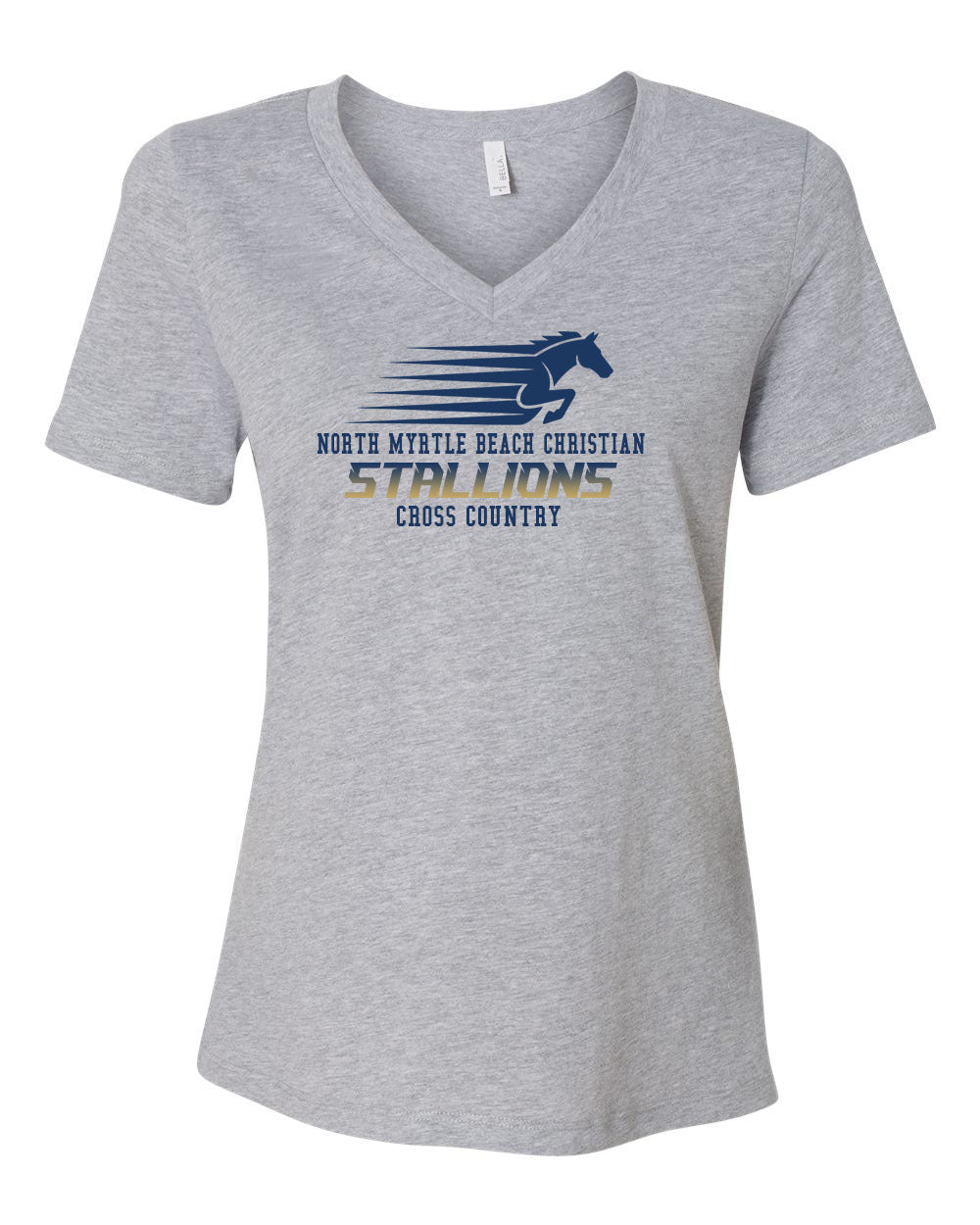 NMB Christian Cheer V-neck T-Shirt Design 1