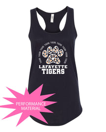 Tigers Design 9 Performance Racerback Tank Top