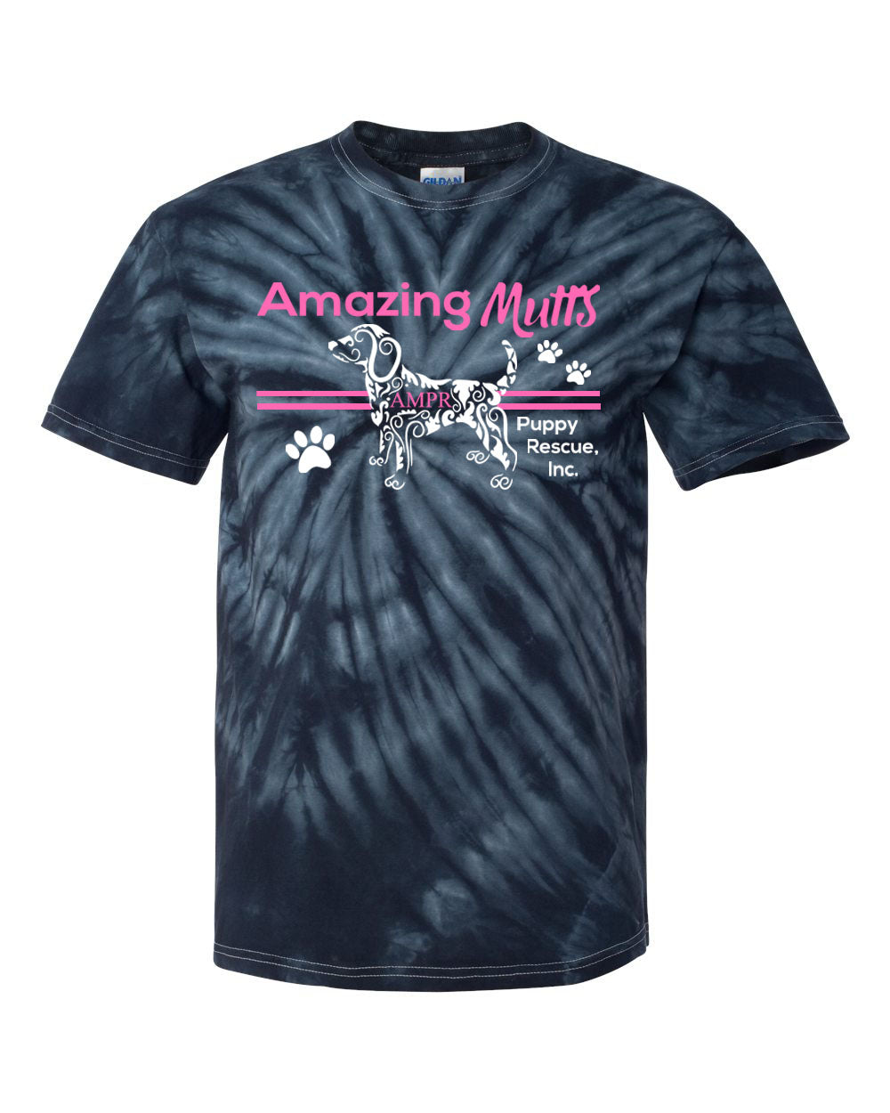 AMPR Tie Dye t-shirt Design 9