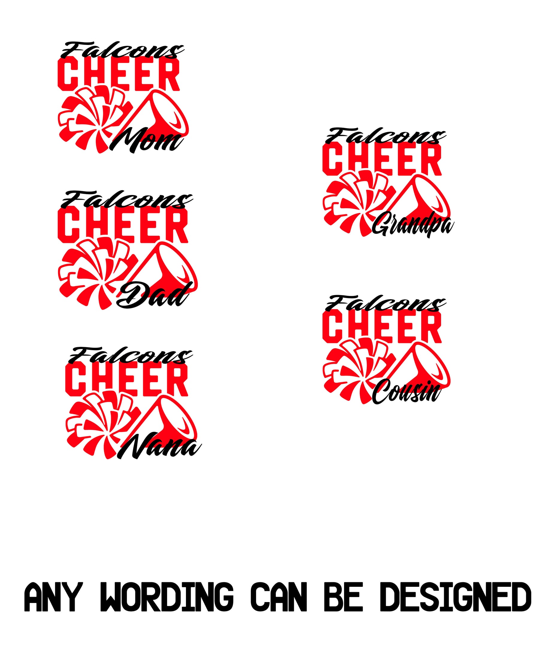 Falcons Cheer Blanket Design 3