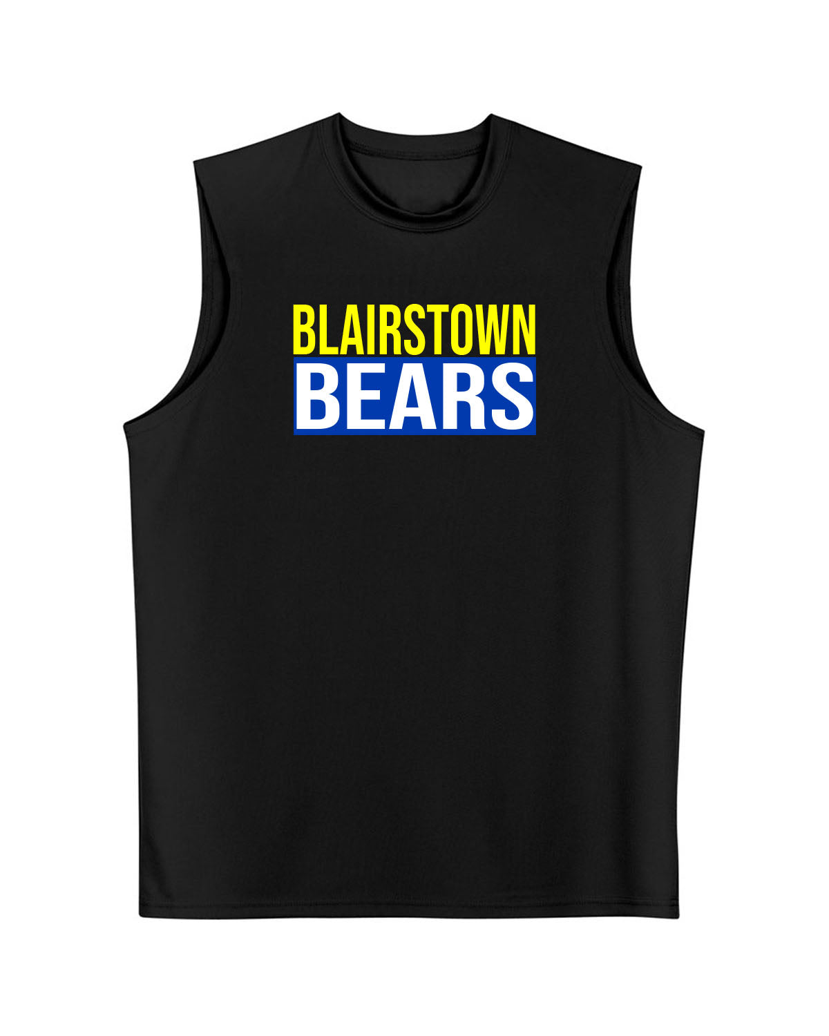 Blairstown Bears Men's Performance Tank Top Design 12