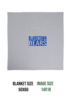 Blairstown Bears Design 12 Blanket