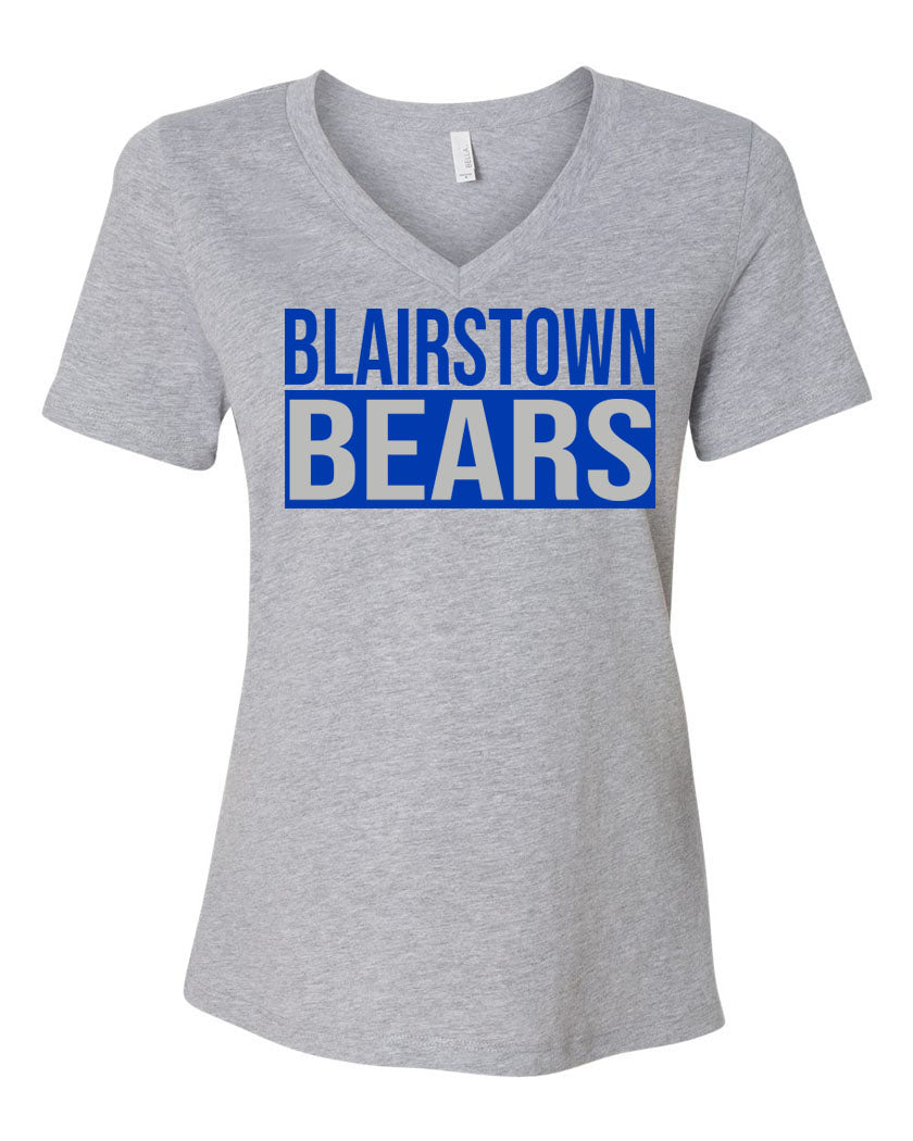 Blairstown Bears Design 12 V-neck T-Shirt
