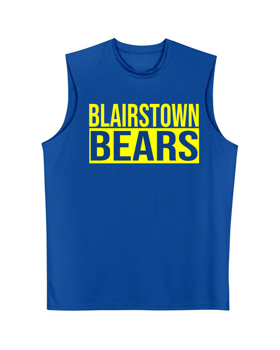 Blairstown Bears Men's Performance Tank Top Design 12