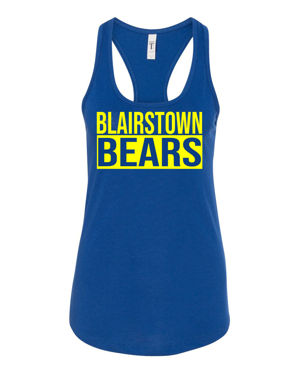 Blairstown Bears Design 12 Cheer Tank Top