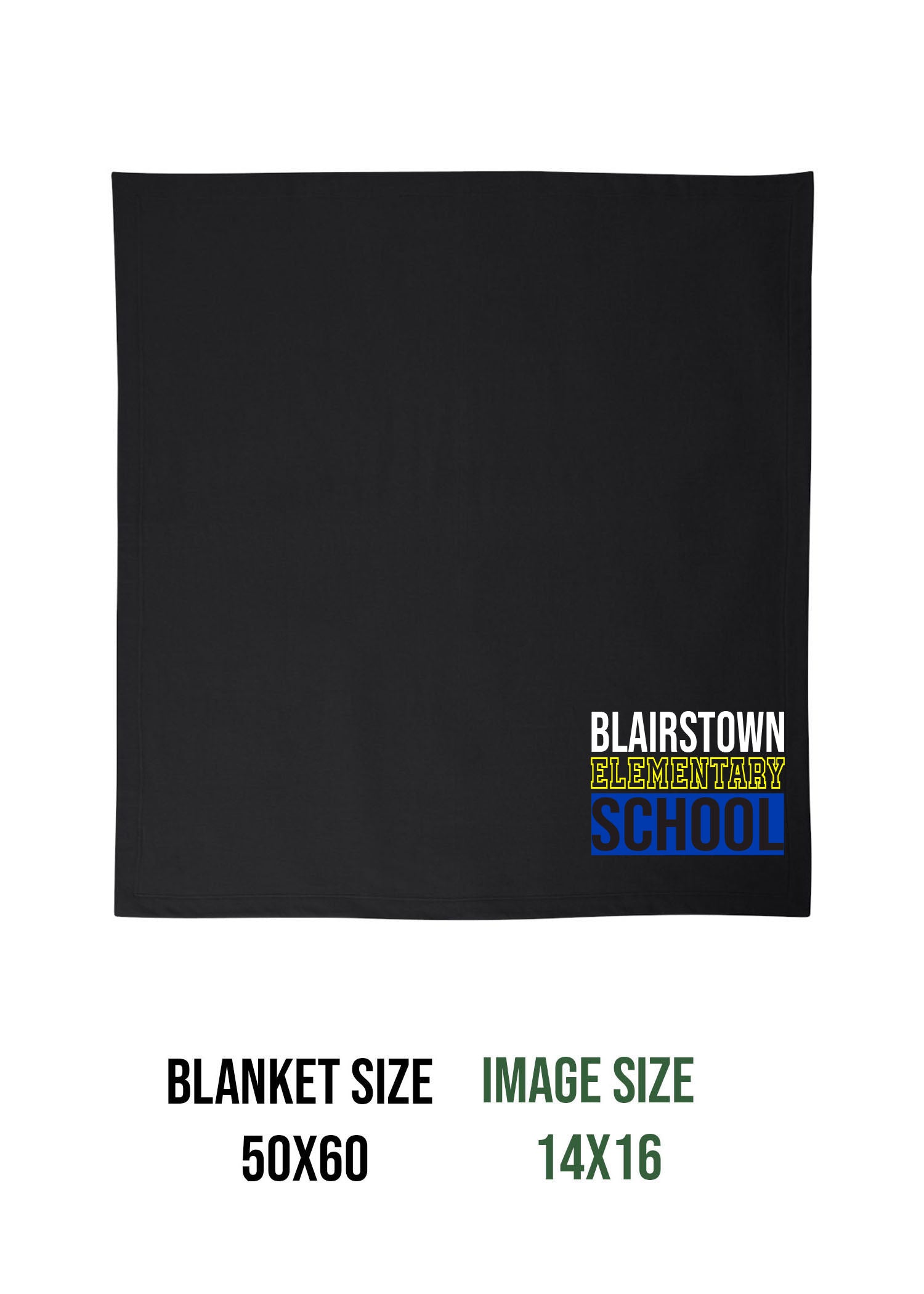 Blairstown Bears Design 13 Blanket