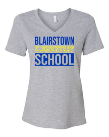 Blairstown Bears Design 13 V-neck T-Shirt