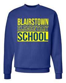 Blairstown Bears Design 13 non hooded sweatshirt