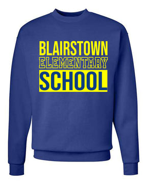 Blairstown Bears Design 13 non hooded sweatshirt