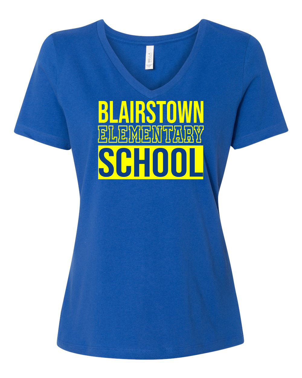 Blairstown Bears Design 13 V-neck T-Shirt