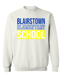 Blairstown Bears Design 13 non hooded sweatshirt