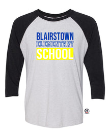 Blairstown Bears Design 13 raglan shirt