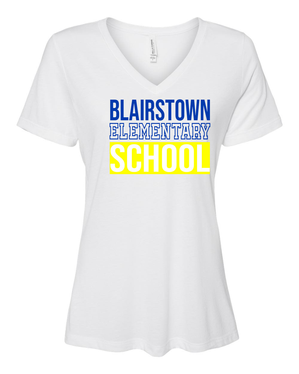 Blairstown Bears Design 13 V-neck T-Shirt