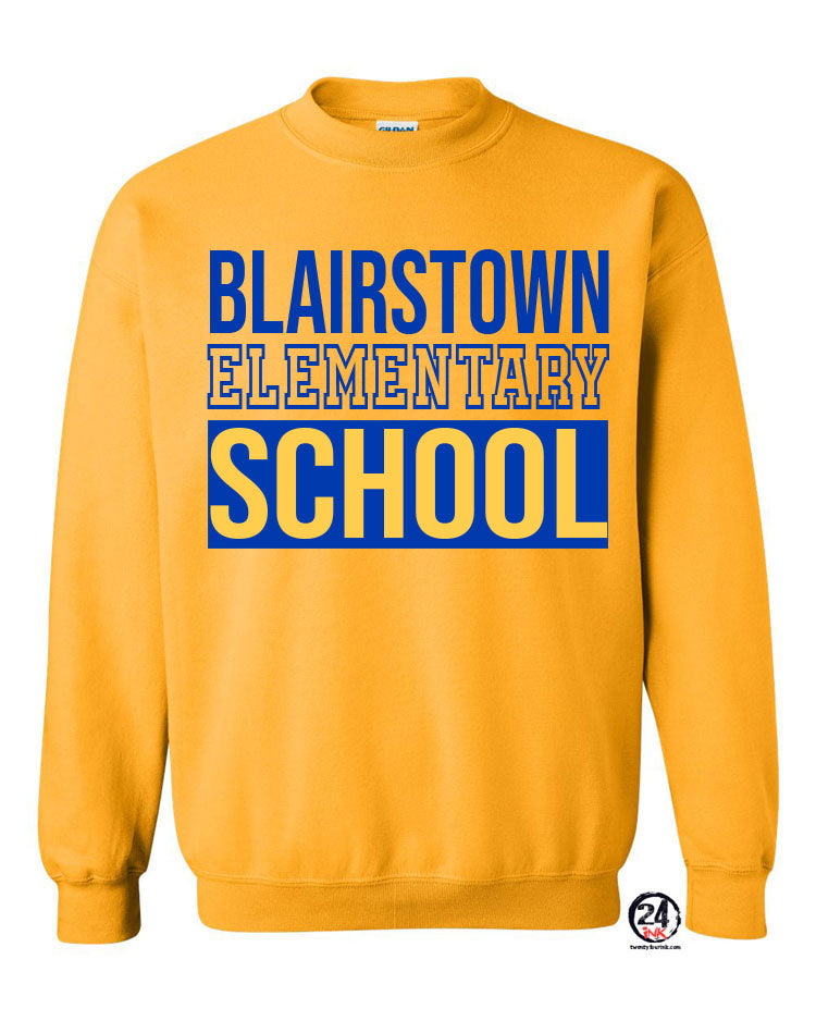 Blairstown Bears Design 13 non hooded sweatshirt