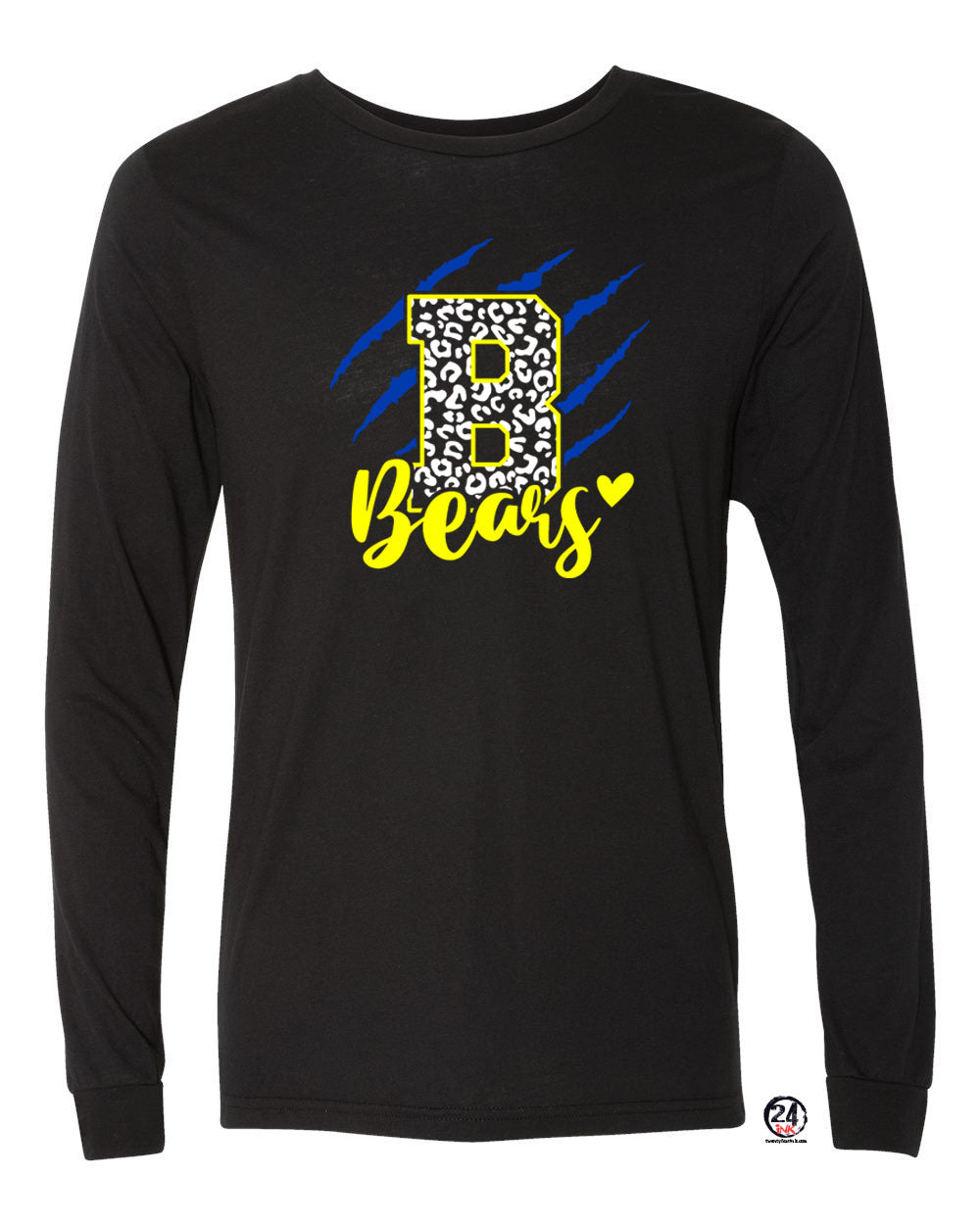 Blairstown Bears Design 11 Long Sleeve Shirt