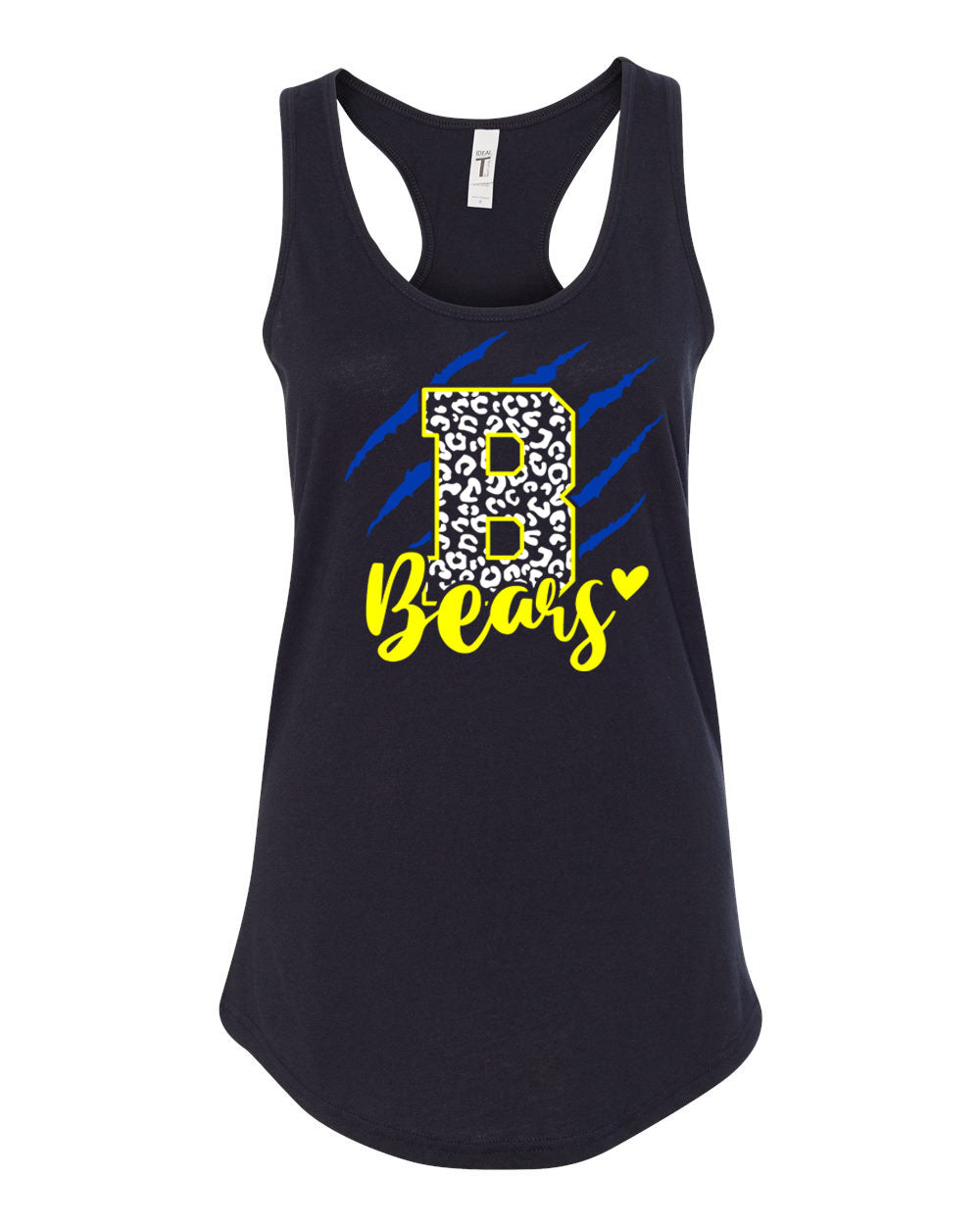 Blairstown Bears Design 11 Cheer Tank Top