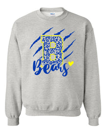 Blairstown Bears Design 11 non hooded sweatshirt