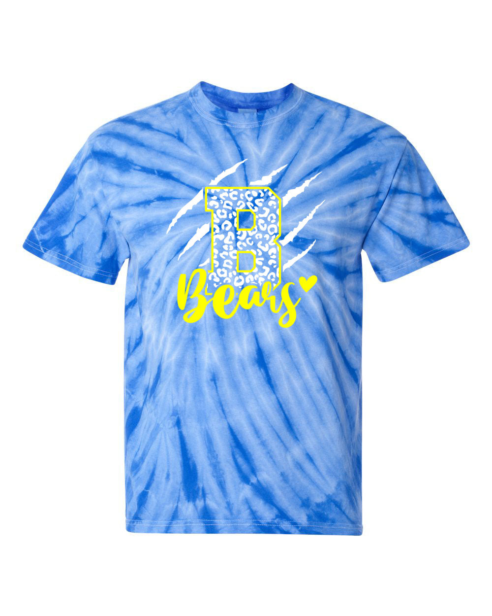 Blairstown Bears Tie Dye t-shirt Design 11