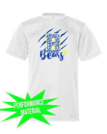 Blairstown Bears Performance Material T-Shirt Design 11