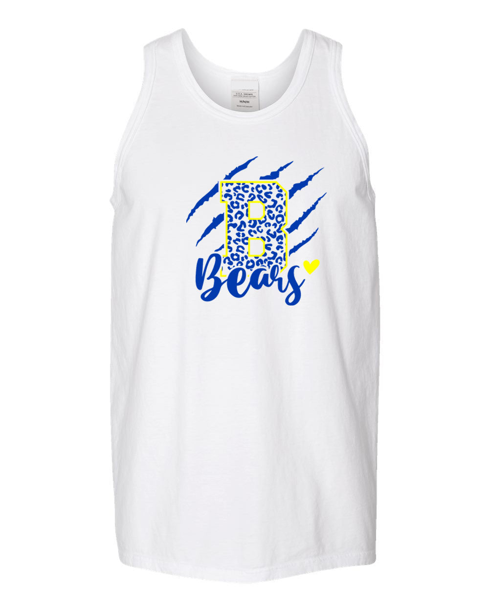 Blairstown Bears design 11 Muscle Tank Top