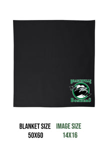 Bombers Wrestling Blanket Design 1